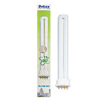 Люмінесцентна лампа DeLux TUBE PL11W 4100K 2G7