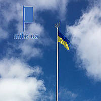 Стальной оцинкованный флагшток (мачта для флага) MFAS