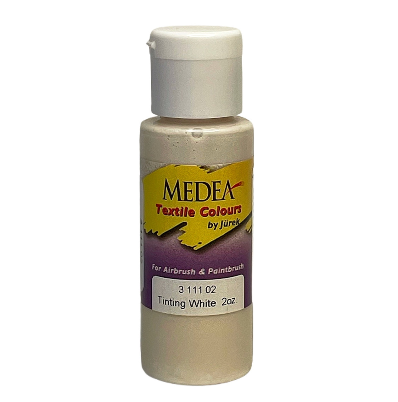 Фарба текстильна Medea 311102 Tinting White, біла, 60 мл, фото 1