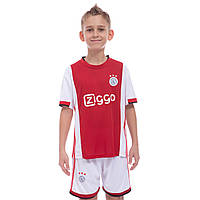 Форма футбольная детская AJAX Аякс Zelart Champ домашняя 0980 L (26) рост 140-145 см