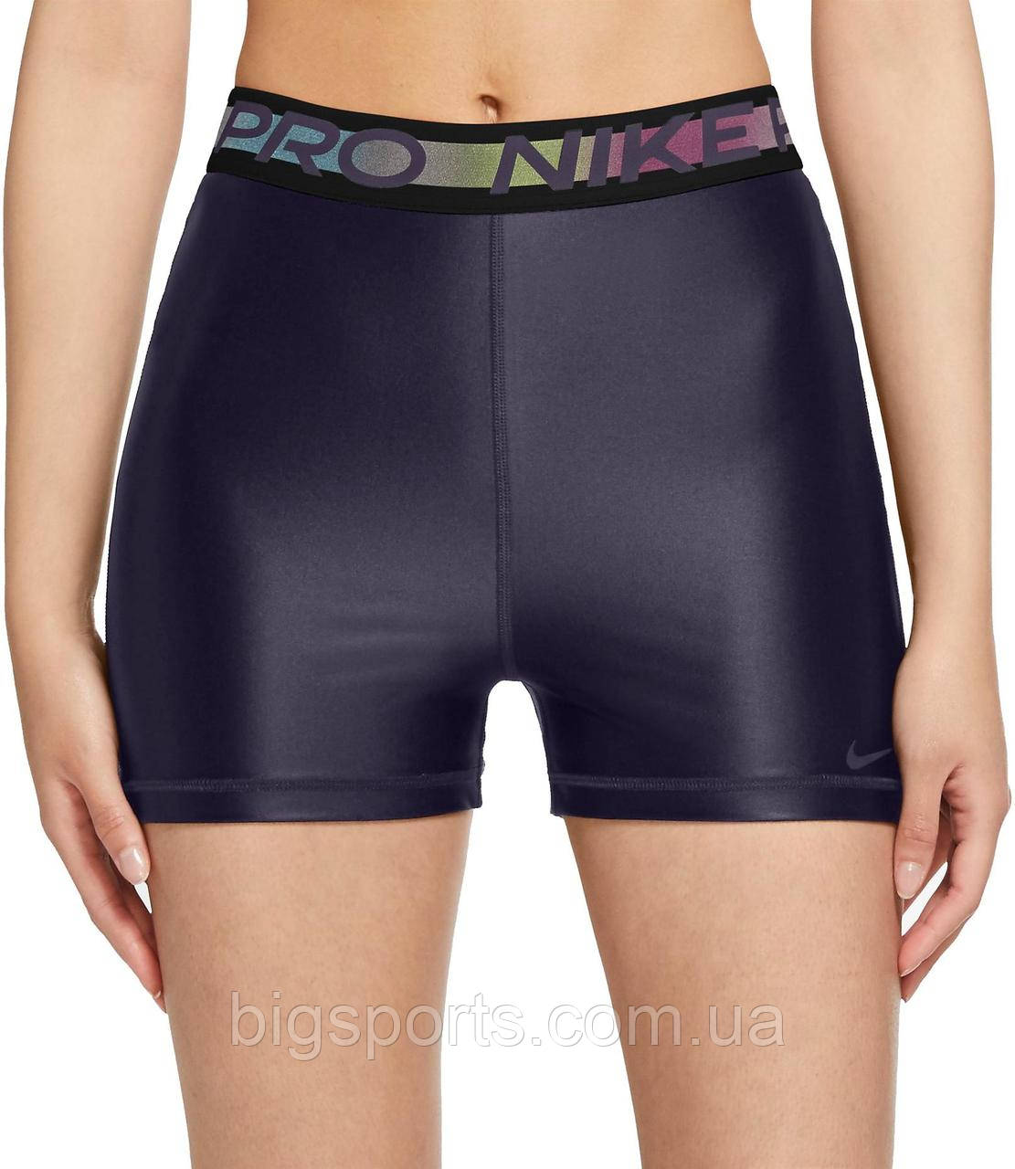 Шорти жінок. Nike W Np 3In Shrt Hi Rs Gg Nvl Pp3 (арт. DA0487-573)