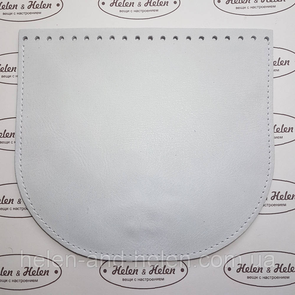 Клапан для в'язаного сумки. Колір Білий, фото 1