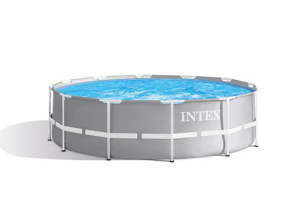 Каркасний басейн Intex 26716 з фільтр-насосом 366х99 см зі сходами, фото 1