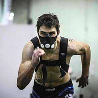 Фитнес маска для бега для тренировки дыхания Motion Mask 2.0 Тренировочная силовая маска дыхательная ФОТО