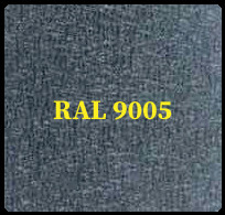 Гладкий лист POLYSTEEL — 0,45 мм / 1250 мм / PEMA / RAL 9005 чорний