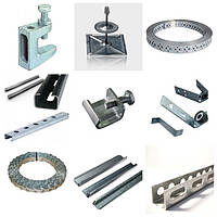 Кріплення, стяжки, затискачі та ін.