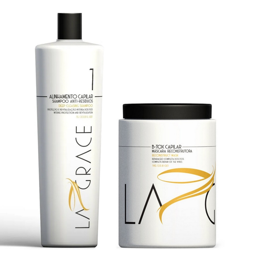 Ботекс реконструктор для волосся La Grace набір, 2х1000 мл