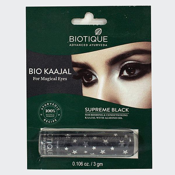 Каджал сурьма Биотик карандаш, подводка для глаз, Biotique Bio Kaja - фото 1 - id-p1436981655