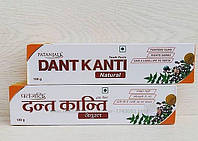 Дант Канти Патанджали, Dant Kanti Patanjali, Аюрведическая Зубная паста на травах , 100 грамм
