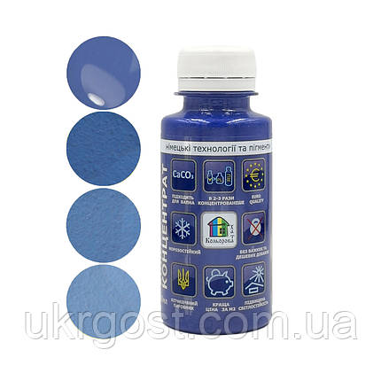 Колер-концентрат Кольорова Хата №22 Фіалка Барвник для фарб 100 мл, фото 1