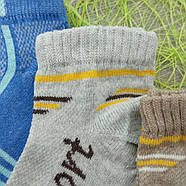 Шкарпетки дитячі середні з сіткою р.16-18 Спорт асорті Добра Пара 30031791, фото 3