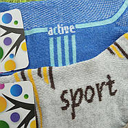 Шкарпетки дитячі середні з сіткою р.16-18 Спорт асорті Добра Пара 30031791, фото 4