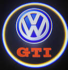 Логотип підсвічування двері Lazer door logo light Volkswagen GTI, фото 2