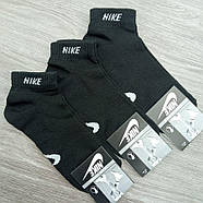 Шкарпетки жіночі спортивні короткі літні із сіткою чорні 36-41 NI 30031565, фото 3