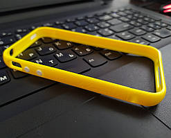 Пластиковий бампер для iPhone 4S/4, Жовтий