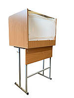 Стол лингвистический 760*700*550 мм. Школьная мебель, одноместные и двухместные парты, стулья дсп, пвх