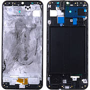 Рамка дисплея Samsung A305 A30 2019 Black сервісний оригінал (знята з апарата) з потертостеми