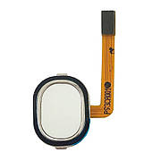 Сенсорний ID датчик відбитка пальців Samsung A305 A405 | A30 | A40 2019 White сервісний оригінал з розбірки