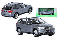 Машина металлическая 24052W "WELLY"1:24 BMW X5, БМВ 2 цвета