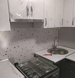 Самоклеючі 3Д панелі для стін, м'які декоративні стінові 3D панелі під білу цеглу 5 мм, Зірки, фото 4