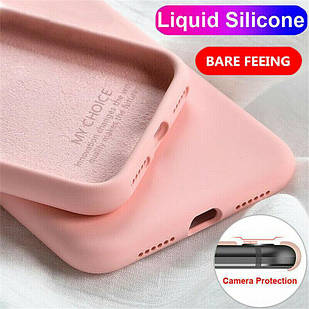 Чохол Silicone Case full для Xiaomi Redmi Note 10 Pro Pink