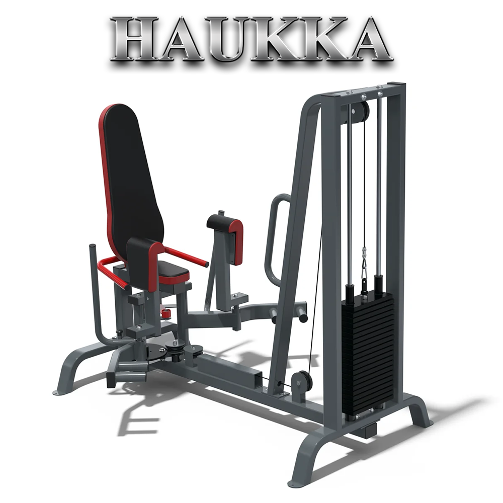 Тренажер сведение и разведение ног Haukka K265 Rev.2.0 Grey - фото 1 - id-p1219376166