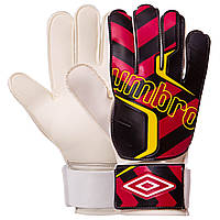 Перчатки вратарские Umbro Goalkepeer Gloves Champ 840 размер 9 White-Black-Pink