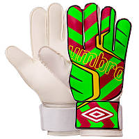 Перчатки вратарские Umbro Goalkepeer Gloves Champ 840 размер 11 White-Green-Pink