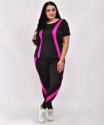 Жіночий спортивний комплект великих розмірів, розмір 56.