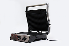 Притискної контактний домашній електричний гриль Crownberg Cb-1041 2000W електрогриль для будинку, фото 5