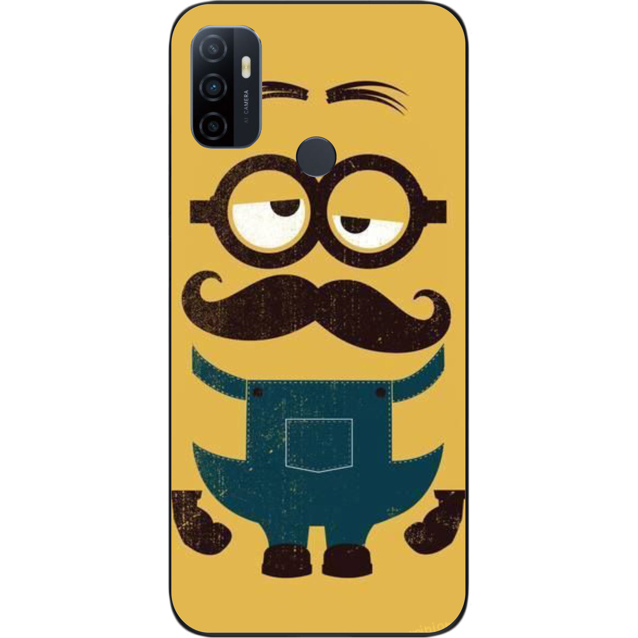 Силіконовий чохол для OPPO A53 з картинкою Міньйон, фото 1