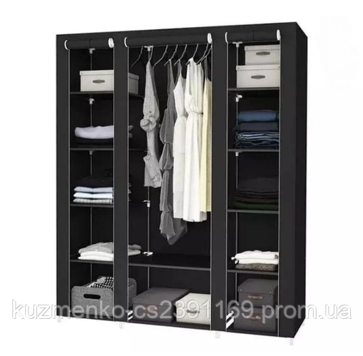 Купить Складной тканевый шкаф для хранения одежды и обуви, органайзер ...