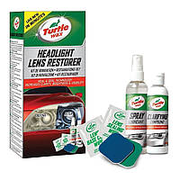 Набор для восстановления прозрачности фар Headlight Lens Restorer 2 x 118 мл (51768 / FG7606) Turtle Wax