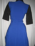Платье жіноче синє з чорним розмір 42-44, фото 6