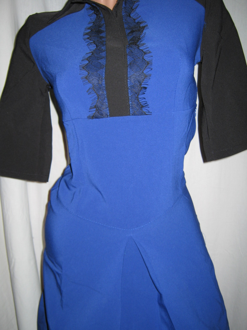 Платье жіноче синє з чорним розмір 42-44
