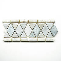 Мозаїка з натурального каменю Amera Mosaic - 2 Blue Ice 10x25.5 ціна за 1 шт