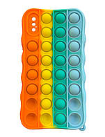 Чохол для iPhone iPhone X/XS Pop it Поп іт (colour 3)