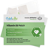 Patch Aid Vitamin D3 with K2 / Патчі Вітамін Д3 з К2 30 шт.