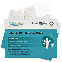 Patch Aid Vitamin D3 Plus Calcium / Патчі Вітамін Д3 плюс кальцій 30 шт.