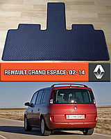 ЕВА коврик в багажник Рено Гранд Эспейс 4 2002-2014. EVA ковер багажника на Renault Grand Espace 4