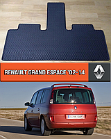 ЄВА килимок в багажник Рено Гранд Еспейс 4 2002-2014. EVA килим багажника на Renault Grand Espace 4