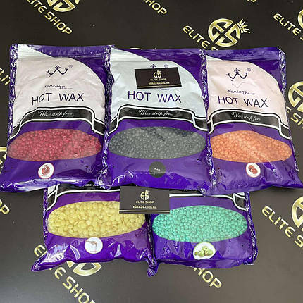 Віск для домашньої депіляції всіх зон тіла 1кг Konsung Beauty Hot Wax, фото 1