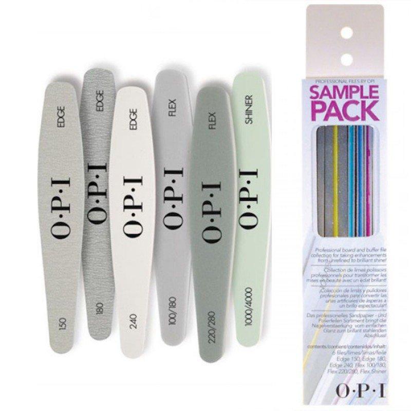 OPI Sample Pack Набір пилок для обробки нігтів, 6 шт.