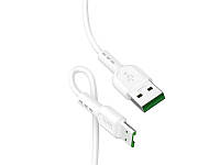 Кабель microUSB Hoco X33 Surge 4A. Кабель микроЮСБ для быстрой зарядки Хоко. Шнур высокой проводимости