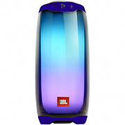 Портативна безпровідна Bluetooth колонка JBL Pulse 4 з різнобарвним підсвічуванням, синя