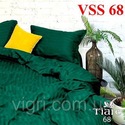 Постільна білизна двоспальна, сатин страйп "Stripe", Вилюта «Viluta» VSS 68, фото 2