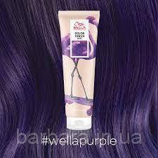 Тонувальна кремова маска Wella COLOR FRESH Fiolet Фіолет