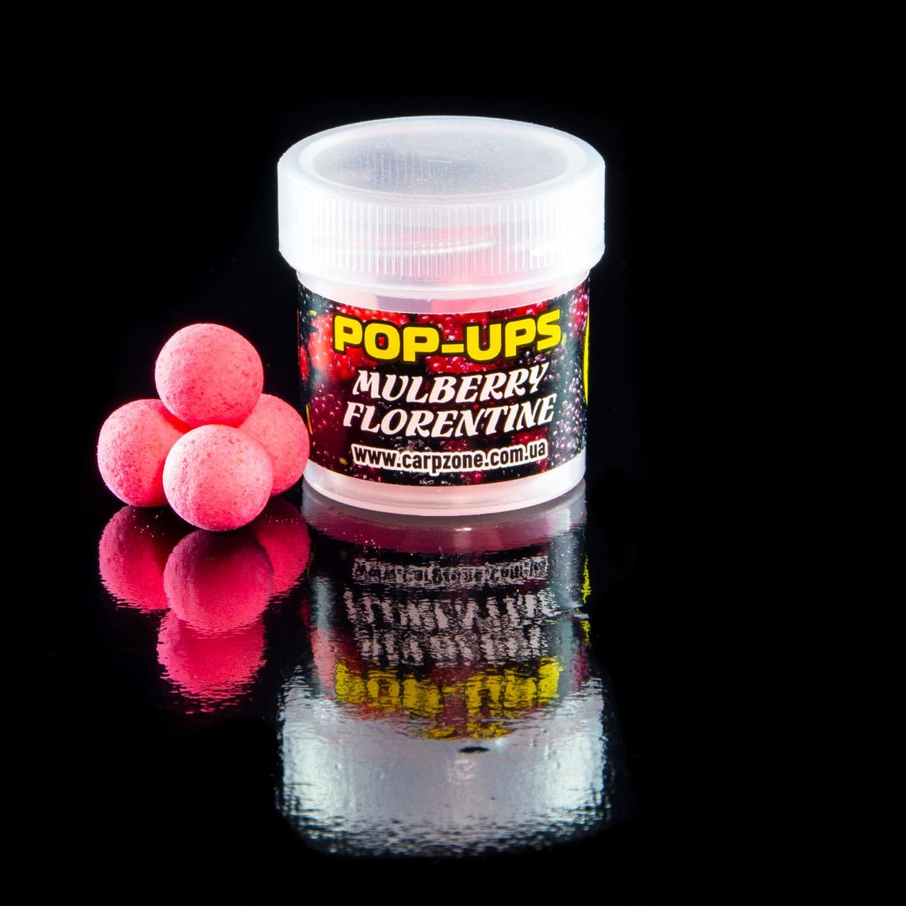 Поп Ап Pop-Ups Fluro Mulberry Florentine (Шовковиця Флорентин) 11mm/10pc, фото 1
