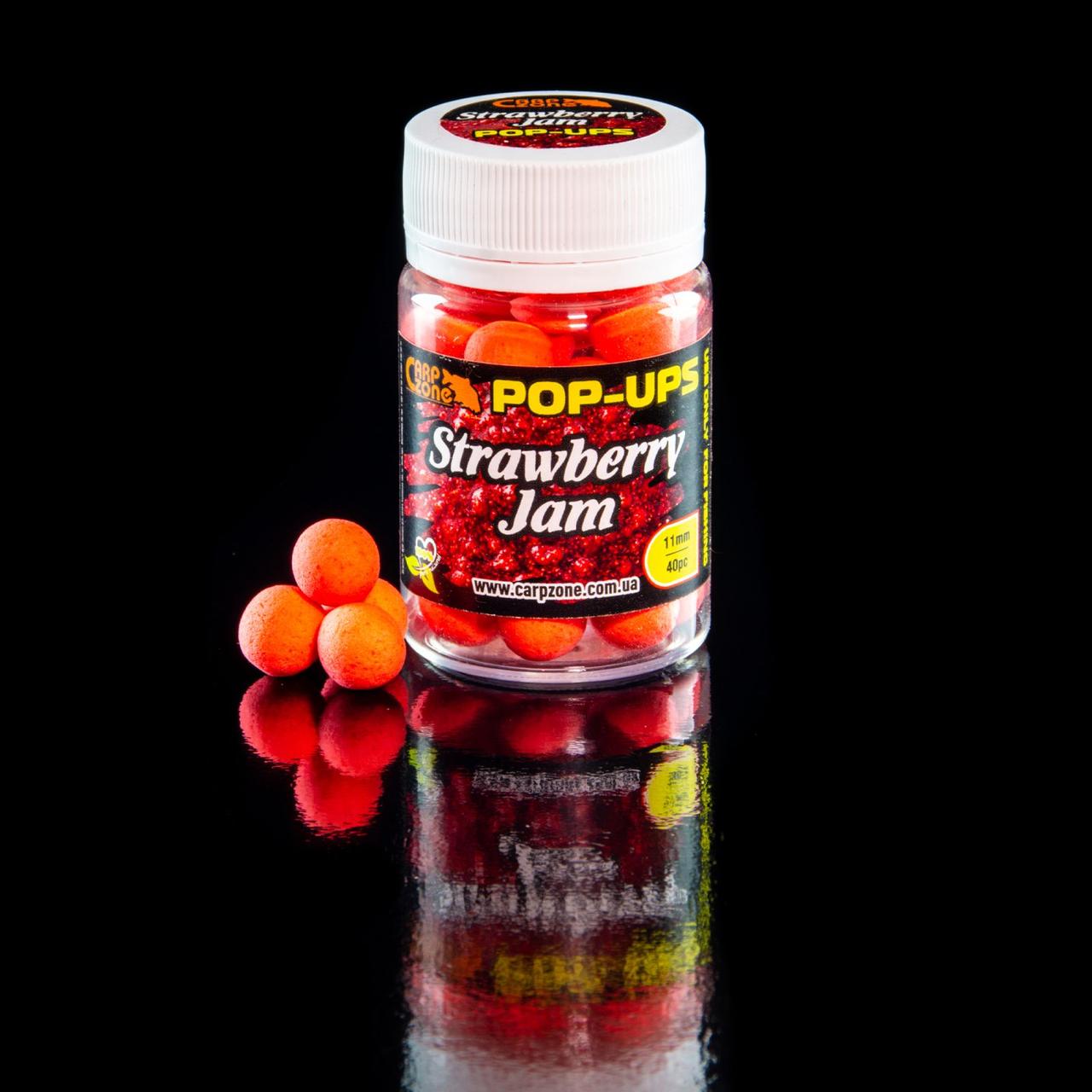 Поп Ап Pop-Ups Fluro Strawberry Jam (Полуничний Джем) 12mm/30pc