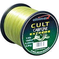 Леска Climax Cult Carp Extreme Line 0.28mm 5.9kg 1500m (Оливковый)